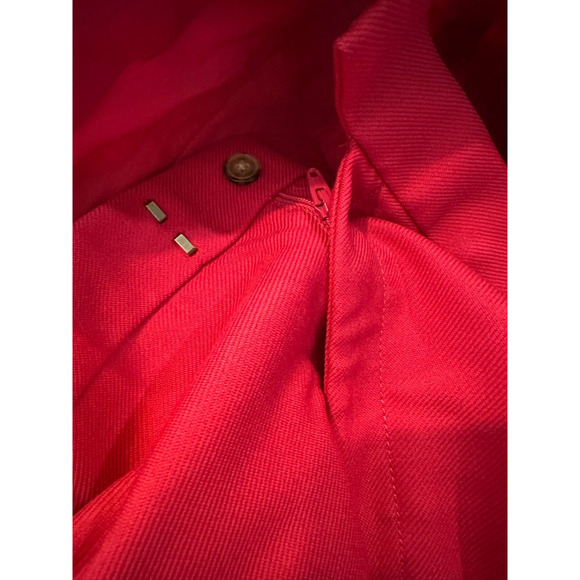 Banana Republic Lido Wide Leg Wool Pant Happy Hour Pink Women's Size 14L 14 long - Picture 12 of 14